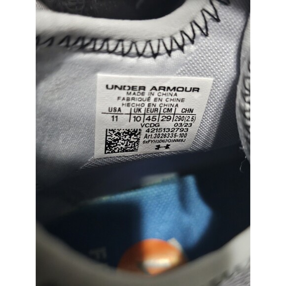 New Under Armour UA Spotlight Clone MC LE USA Football Cleats Men's Size 11 - Picture 9 of 9